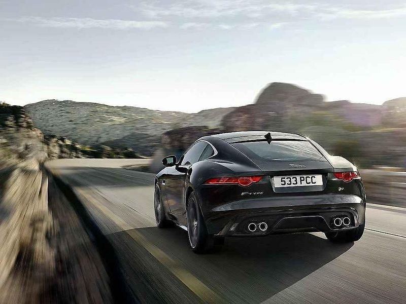 Jaguar F-Type Coupé.