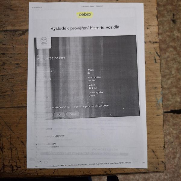 Mazda 6 2.0 121 KW Facelit 1. majitel - fotka 44 z 46