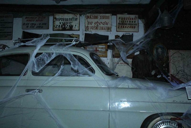 Muzeum veteráni Litvínov láká návštěvníky na halloweenské příšery a monstra. Akce má ještě dva termíny.