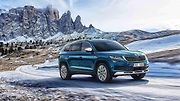 Škoda se inspirovala u aljašského medvěda kodiaka. V jazyce původních obyvatel se tento medvěd jmenuje Taq uka \'aq, přičemž písmeno 