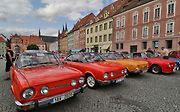 Setkání majitelů vozů Škoda 110R v Chebu.