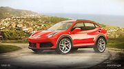 Ferrari 488 GTB. Vůbec první SUV od Ferrari je již potvrzeno, ačkoliv ho samotná automobilka nechce nazývat klasickým SUV. O designu ani specifikaci však nic nevíme, takže můžeme prozatím jen spekulovat. Doufejme ale, že nebude vypadat nějak takto.