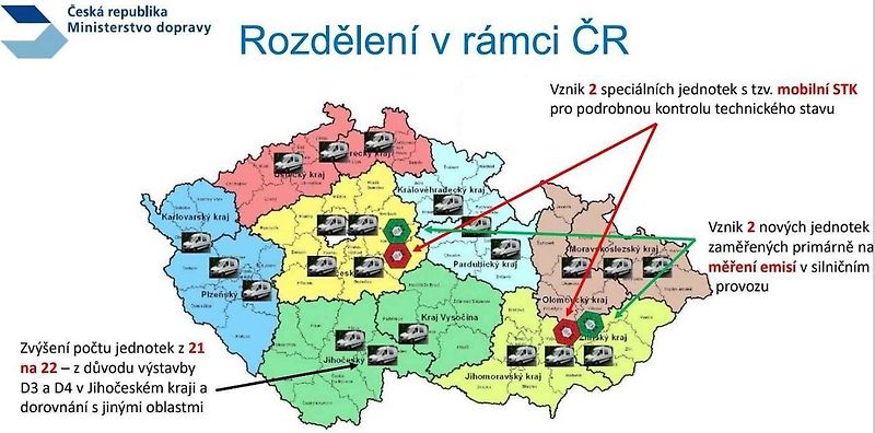Vzhled služebních aut Inspekce silniční dopravy
