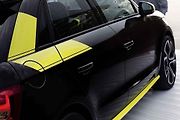 Upravené Audi A1.