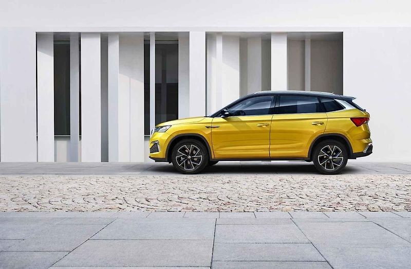 Škoda Kamiq GT je delší a má dynamičtější tvar.
