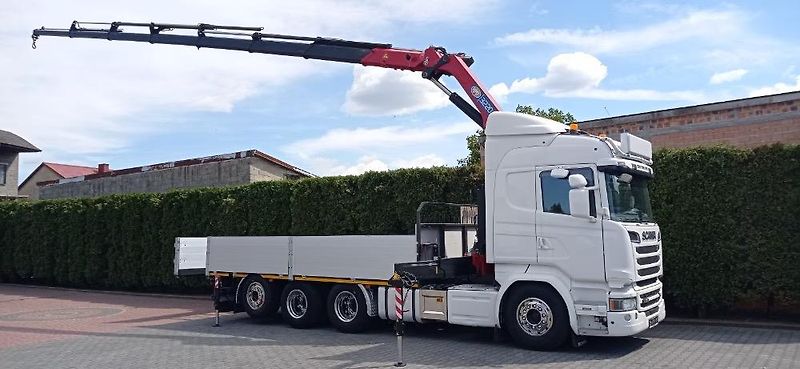 Scania (2017) R580 V8 8x4 valník + HR EURO 6 - fotka 13 z 18