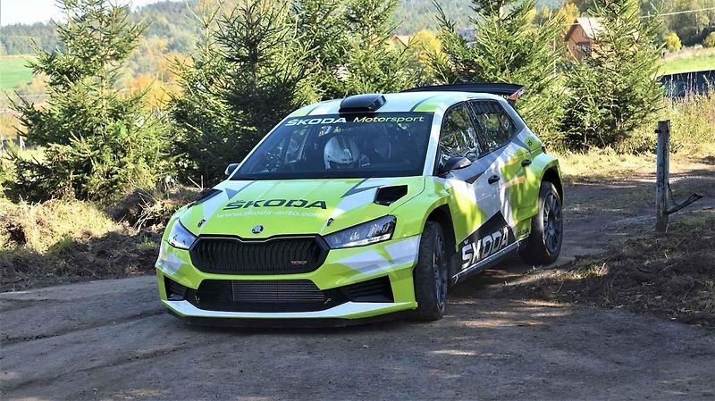 Elektrická verze rallyové fabie
