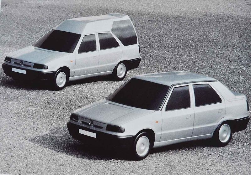 První verze Felicie se začala vyrábět v létě roku 1994