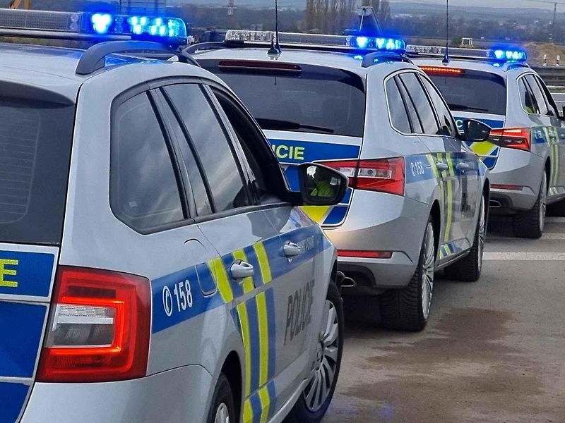 Čtyři desítky dopravních policistů dohlížely v těchto dnech na provoz na dánicích D1 a D2.