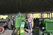 Z akce Pradědečkův traktor v Národním zemědělském muzeu v Čáslavi.