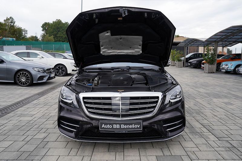 Mercedes-Benz Třídy S (2018) S 400d Long/4M/AMG/Burmester/Č - fotka 9 z 50