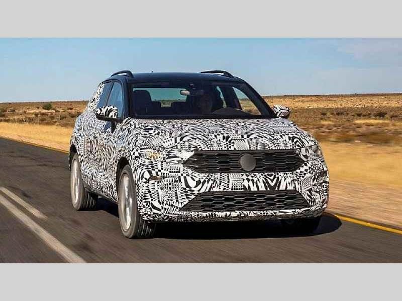 Maskovaný prototyp Volkswagenu T-ROC.