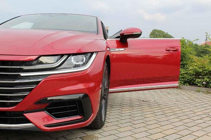Volkswagen Arteon během testu