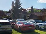 V Českém Krumluvě jsme dobíjeli z klasické zásuvky výkonem 2,1 kWh