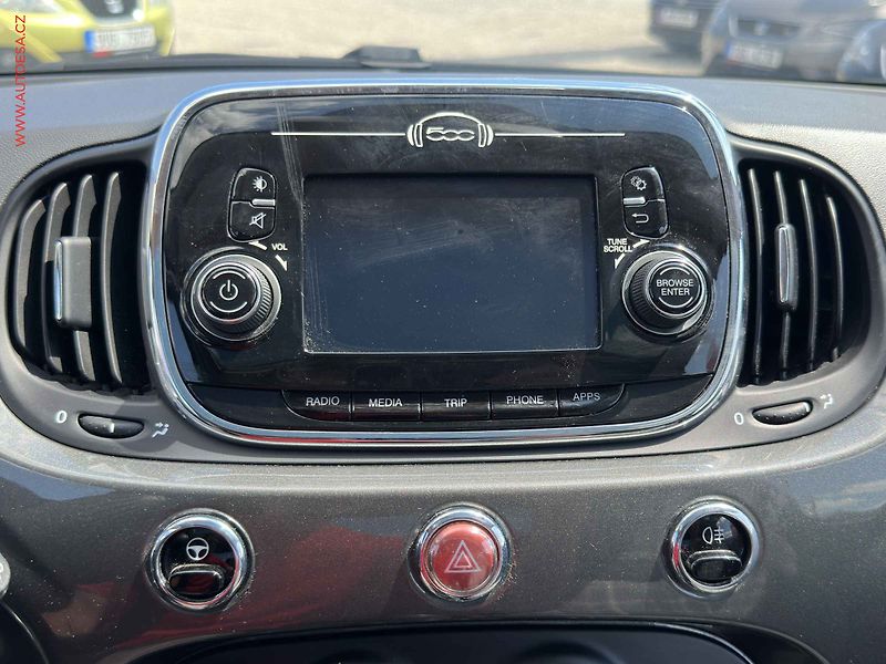 Fiat 500 (2017) 1.2i, AC, temp. - fotka 15 z 20