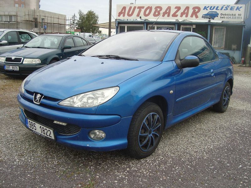 Peugeot 206 (2005) CC 1,6 - fotka 1 z 13