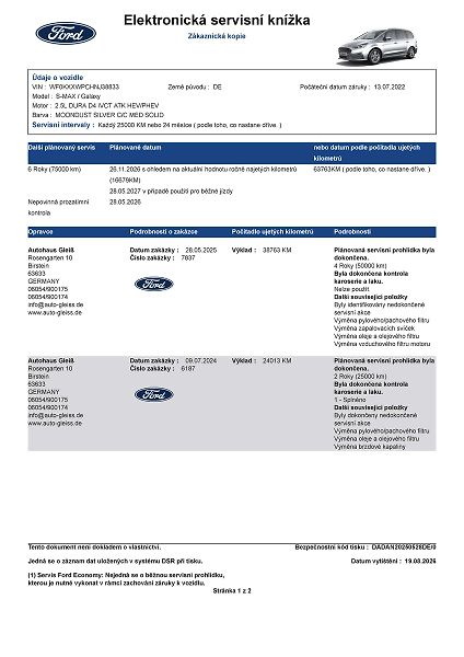Ford Galaxy 2.5 HEV TITANIUM 7 míst - fotka 50 z 70