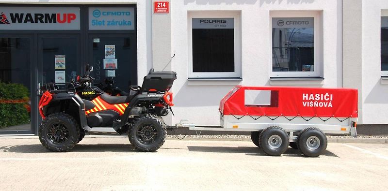 CFMOTO Gladiator X1000 (2026) G3 - HASIČSKÁ čtyřkolka - fotka 5 z 20