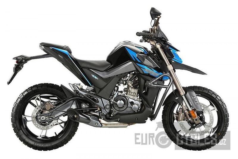 Zontes U 125 (2026) 125 Hyper Trail ABS - Litá kol - fotka 1 z 9