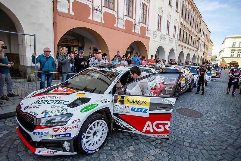 Rallysprintový závod KOWAX Valašská rally, 7. dubna 2024, Nový Jičín.