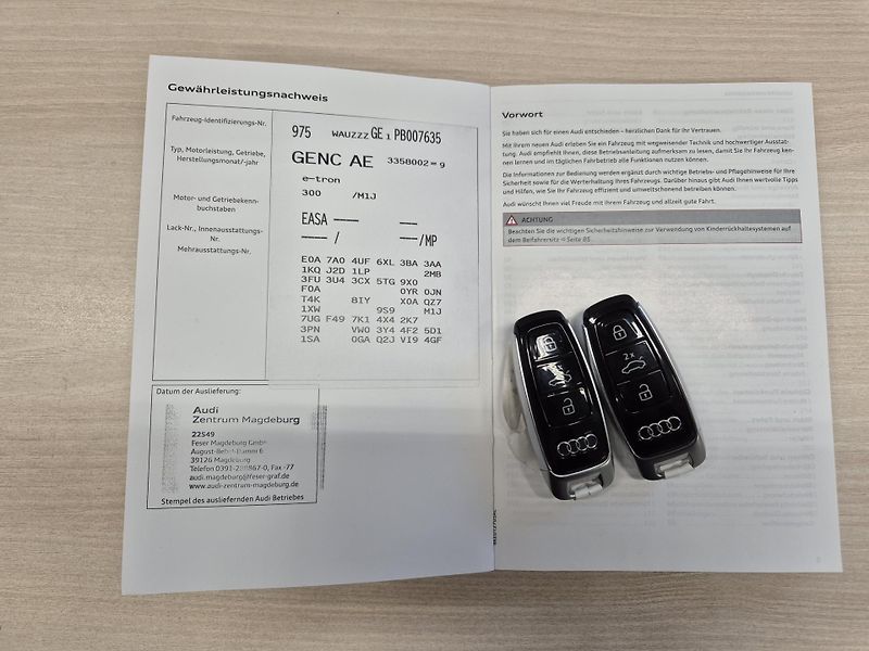 Audi e-tron 55 QUATTRO 300kw SOH 100 % - fotka 19 z 52