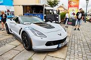 Americké automobily Corvette na 21. ročníku tradičního srazu v areálu Plzeňského Prazdroje