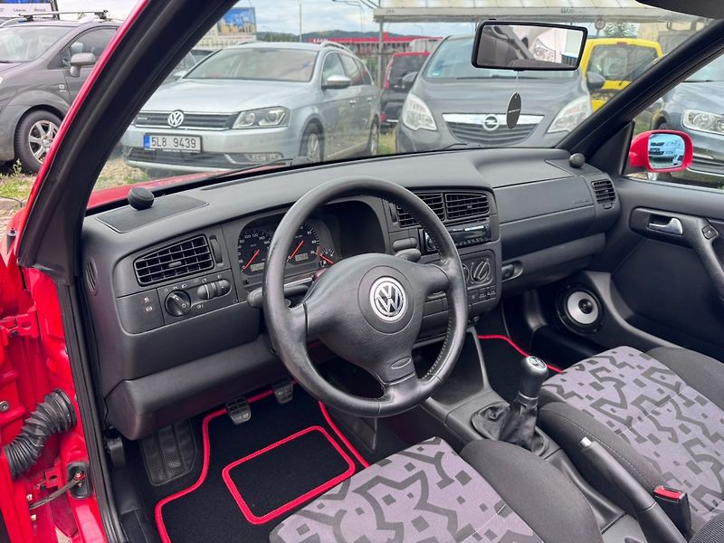 Volkswagen Golf (1999) 3 CABRIO 1,6 GL 74 KW STK - fotka 21 z 50