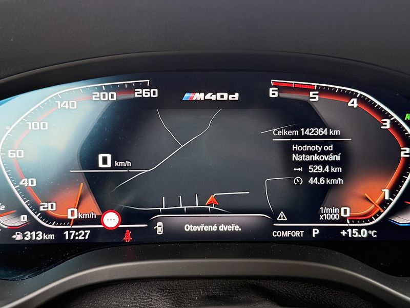 BMW X4 (2021) BMW X4 M40D 250kw 700nm - fotka 23 z 42