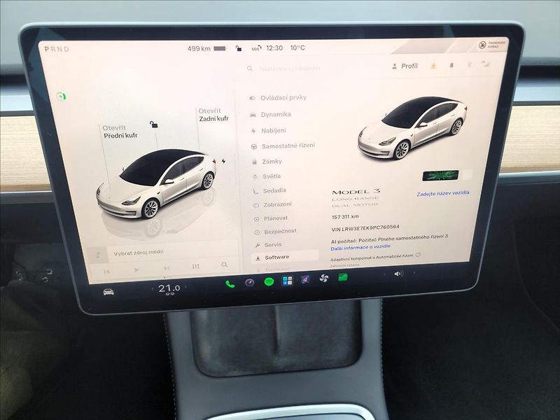 Tesla Model 3 AWD,LR,366kw,DUAL,SOH 89% - fotka 34 z 50