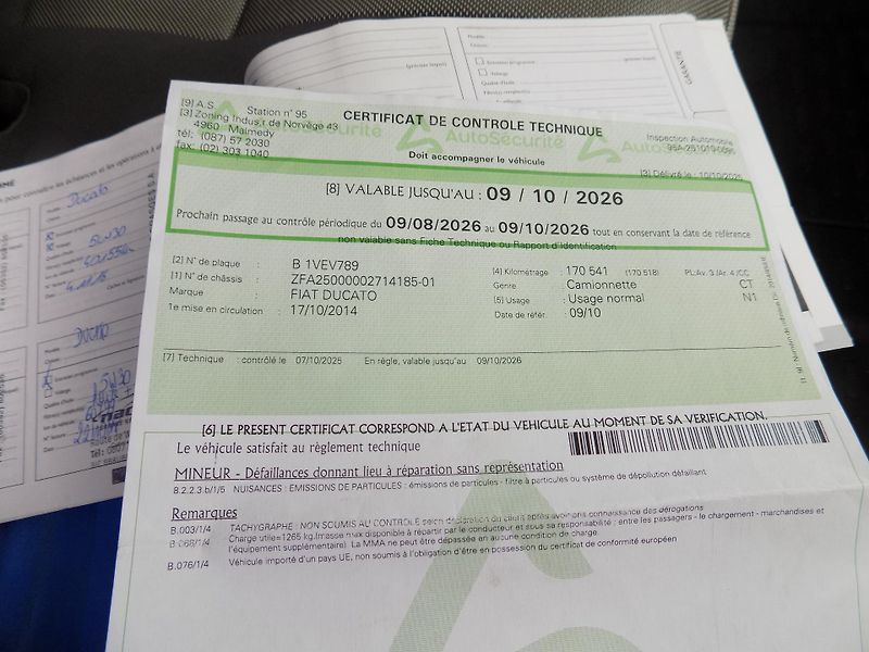 Fiat Ducato (2014) 2,3 96KW 7MÍST VALNÍK  - fotka 36 z 38
