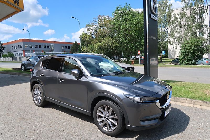 Mazda CX-5 2,5 G194 AWD AT bílá kůže,tažn - fotografie inzerátu