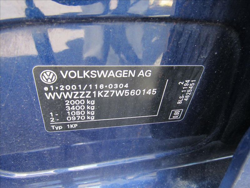 Volkswagen Golf Plus 1,9 TDI 77kW Comfortline - fotka 25 z 31