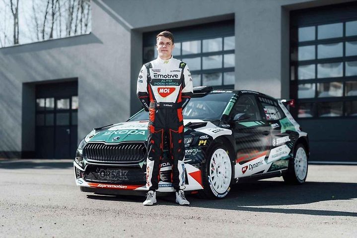 Dominik Stříteský představil nový design auto na sezonu 2026.