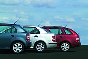 Škoda Fabia v různých karosářských verzích