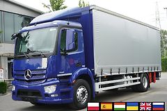 Mercedes-Benz Actros (2020) 1833 / Curtainsider 18 EPAL - fotografie inzerátu