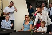 Tenistka Petra Kvitová s partnerem Jiřím Vaňkem při slavnostním otevření Síně slávy Petry Kvitové, 21. července 2022 ve Fulneku.