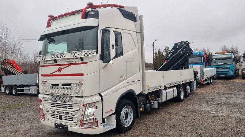 Volvo FH 460 6x2 valník ruka HIAB 35 - fotka 3 z 14