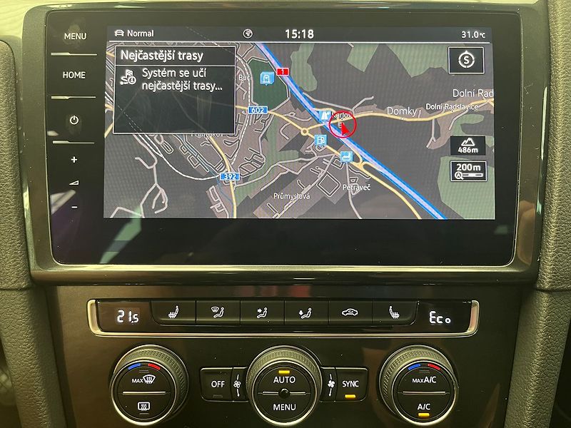 Volkswagen e-Golf 93,1% SoH, tep.čerp. virtual k - fotka 18 z 95