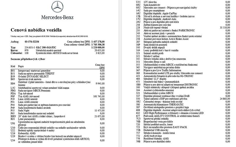 Mercedes-Benz GLC 200 4M, 1.majitel - fotka 16 z 17