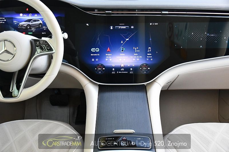 Mercedes-Benz EQS 450 4MATIC AMG HYPERSCREEN - fotka 23 z 63