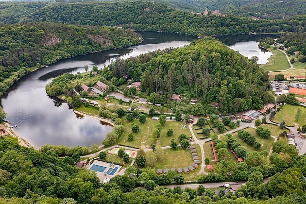 Camp Bítov má vlastní vodní park s bazény a tobogánem., zdroj: Camp Bítov