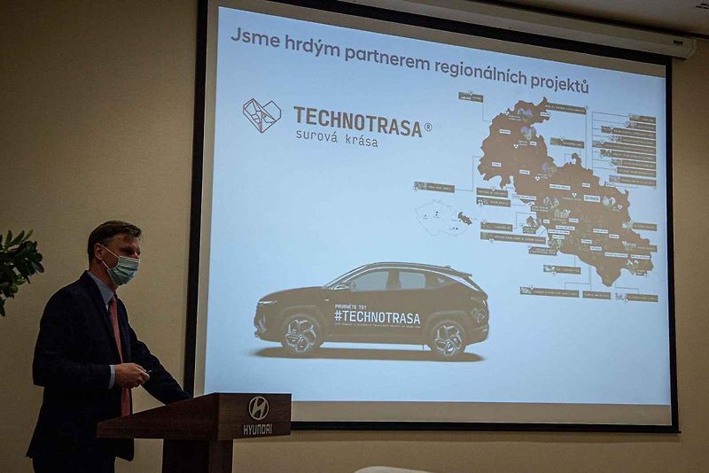 Automobilka Hyundai v Nošovicích, leden 2022.