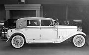 Walter Royal, kabriolet Petera na pražském autosalonu. Foto Wikimedia Commons, neznámý autor, volné dílo
