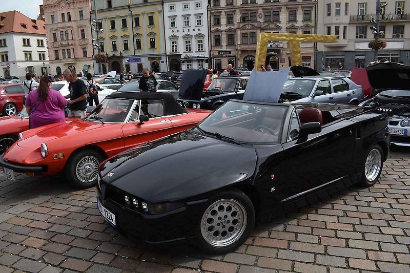 Sraz vozů Alfa Romeo v Plzni v září 2020