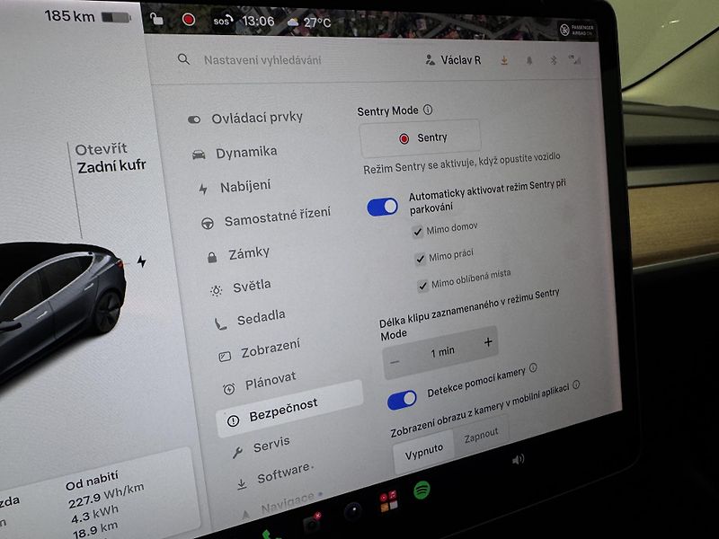 Tesla Model 3 LONG RANGE 4WD SOH 87% - fotka 47 z 65