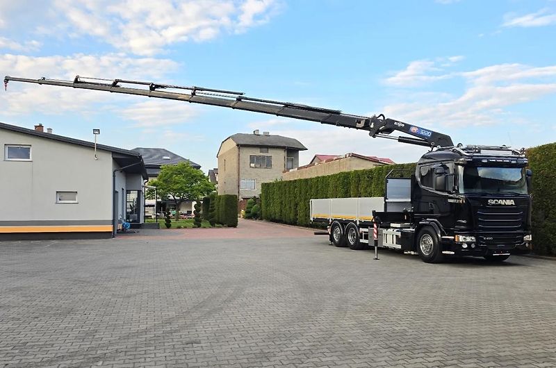Scania (2017) G490 6x2 valník + HR EURO 6 - fotka 12 z 16