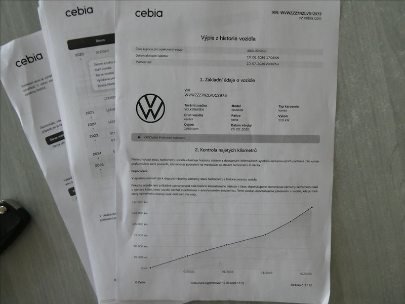 Volkswagen Sharan 2,0 TDi 110kW webasto, 2x kola - fotka 46 z 50