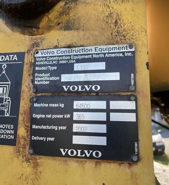 Volvo (2002) L330E nakladač 64.5t  - fotka 7 z 10