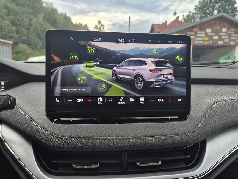 Škoda Enyaq 150kw, iV80 19ALU SOH 90% - fotka 25 z 44