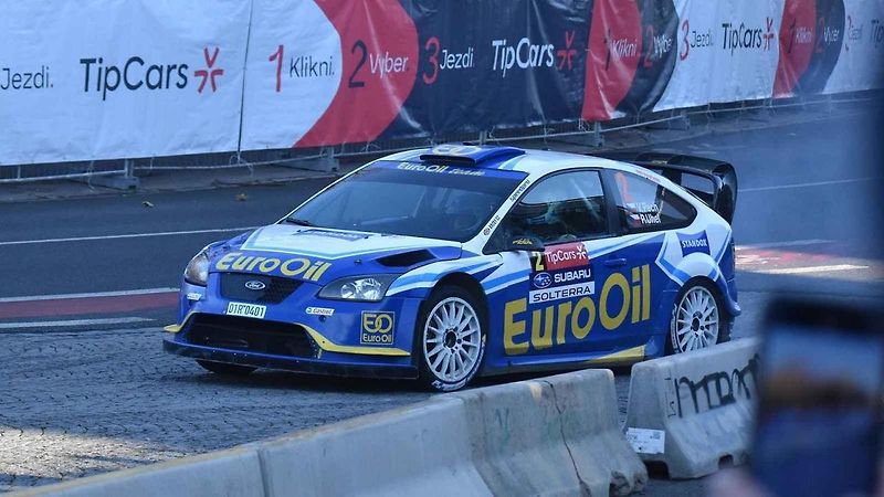 Václav Pech pražský Tipcars Rallysprint vyhrál již po jedenácté